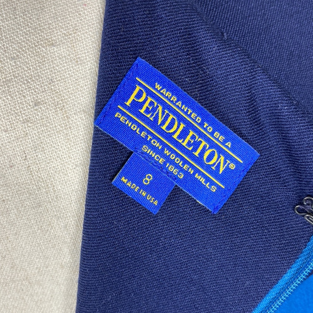 Pendleton Virgin Wool Sleevless Shift Dress - image 5